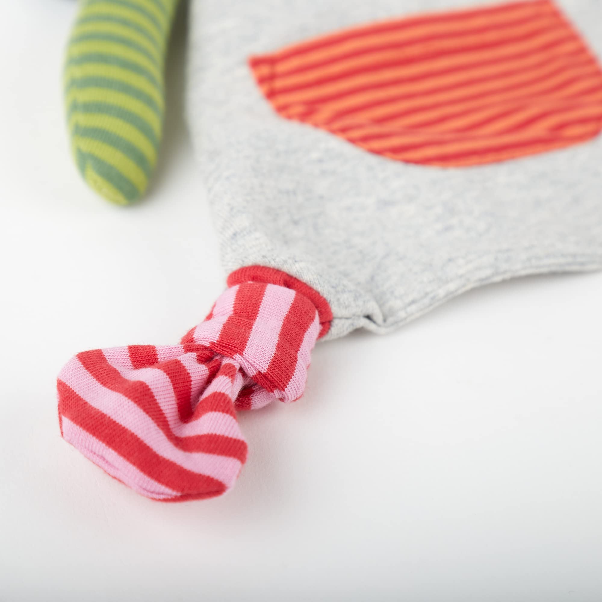 SIGIKID Schnuffeltuch Hase Ringel Dingel Baby Schmusetuch - Spielzeug Stofftier Kuscheltier