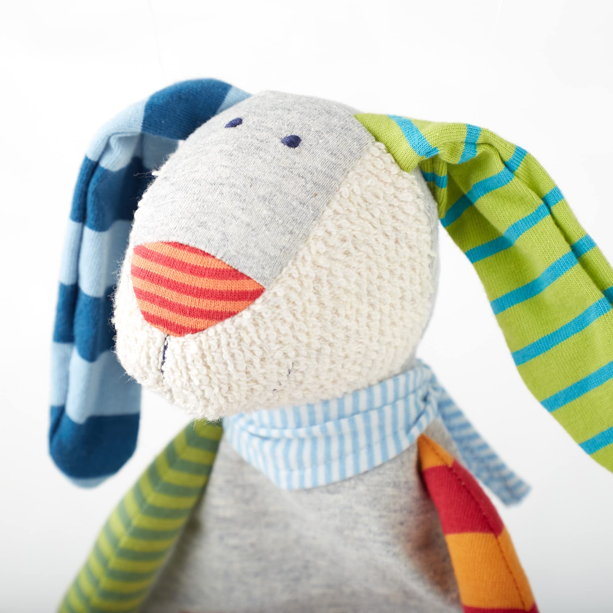 SIGIKID Schnuffeltuch Hase Ringel Dingel Baby Schmusetuch - Spielzeug Stofftier Kuscheltier