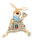 SIGIKID Schnuffeltuch Hase Semmel Bunny Baby Schmusetuch - Spielzeug Stofftier Kuscheltier